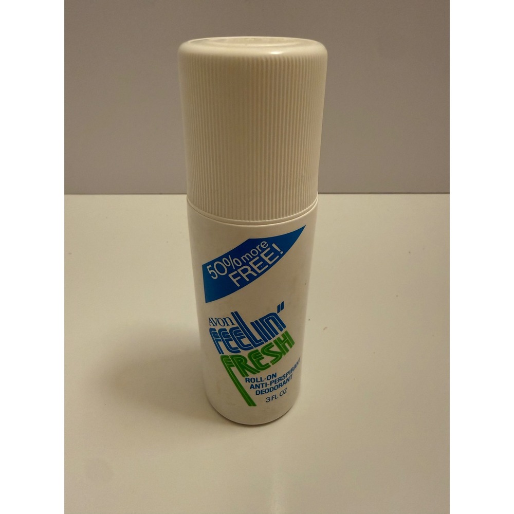 Avon Feelin Fresh Roll-On Anti-Perspirant Deodorant 3oz Vintage 1986